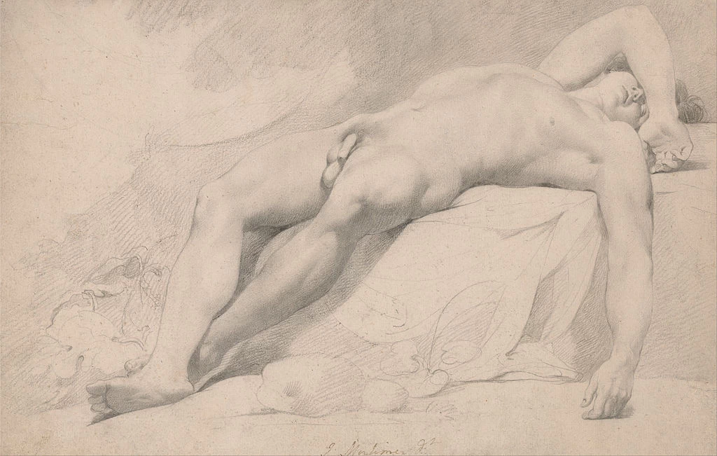 Studio di nudo accademico - Yale Center for British Art, New Haven